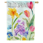 Toland Spring Watercolors House Flag
