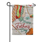 Toland Rustic Fathers Day Garden Flag