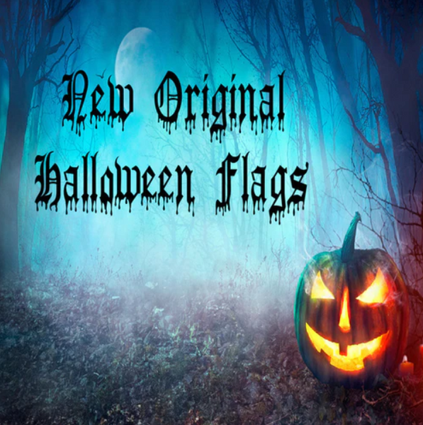 New Original Halloween Flags