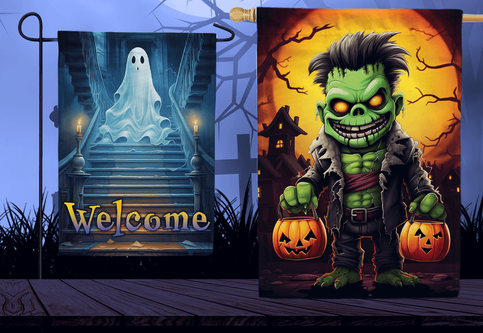 Spook-tacular Halloween Flags!