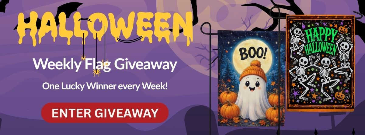Halloween Weekly flag giveaway