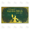 America Forever Garden Witch Doormat