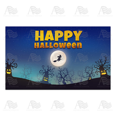 America Forever Spooky Trees Doormat
