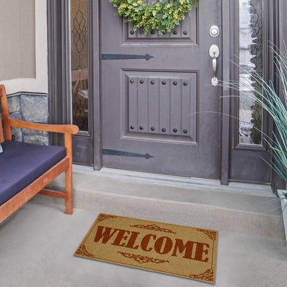 America Forever Ornate Welcome Doormat