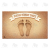 America Forever Please Remove Shoes Doormat