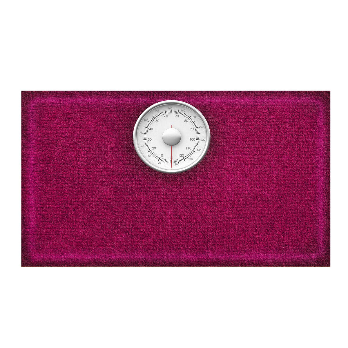 America Forever Weight Right Here Doormat