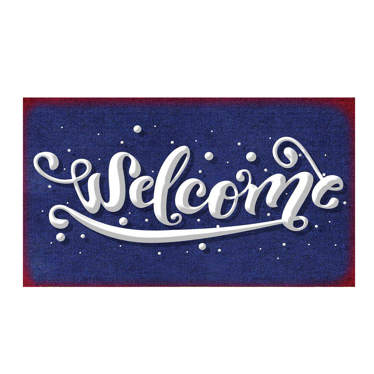 America Forever Whimsical Welcome Doormat