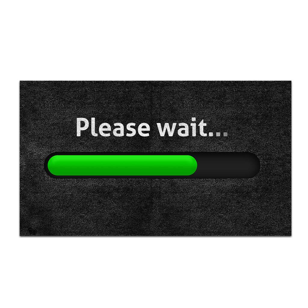 America Forever Please Wait, Your Visit Is Important Doormat