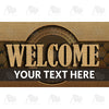 America Forever Personalized Doormat - Western Style