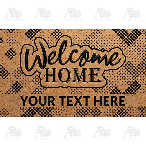 America Forever Personalized Doormat - Corkboard Welcome