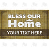 America Forever Personalized Doormat - Bless Our Home