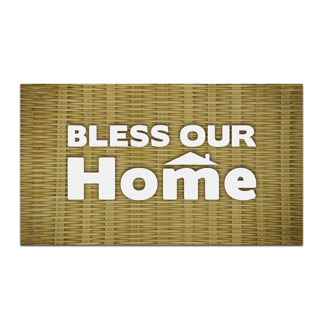 America Forever Bless Our Home Doormat
