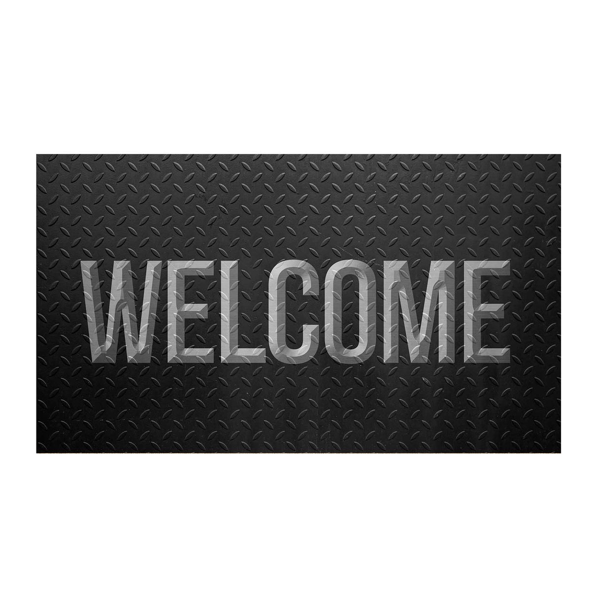 America Forever Steel Grate Doormat