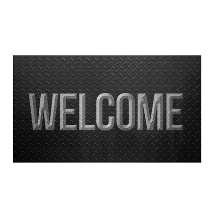 America Forever Steel Grate Doormat