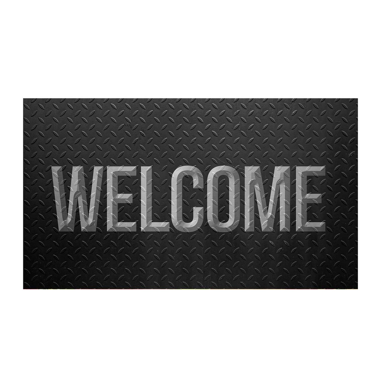America Forever Steel Grate Doormat