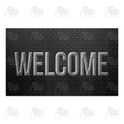 America Forever Steel Grate Doormat