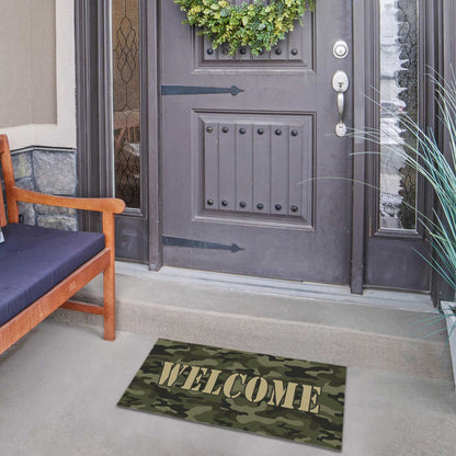 America Forever Camouflage Doormat