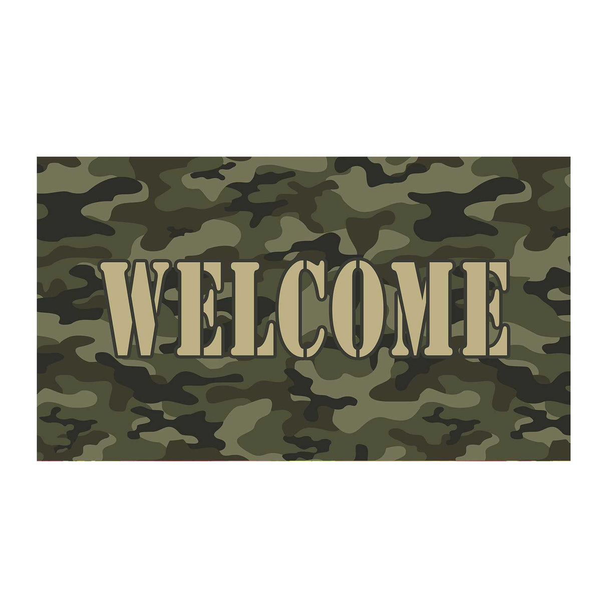 America Forever Camouflage Doormat