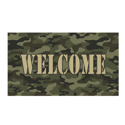 America Forever Camouflage Doormat