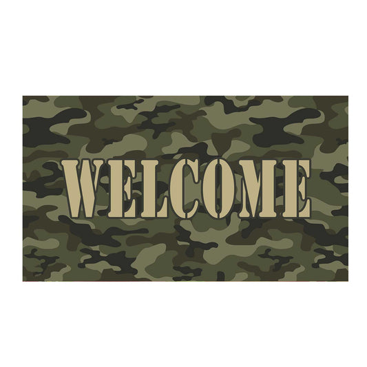 America Forever Camouflage Doormat