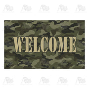 America Forever Camouflage Doormat