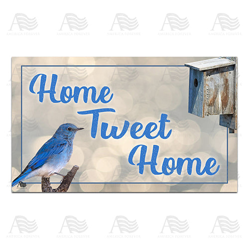 America Forever Home Tweet Home Doormat