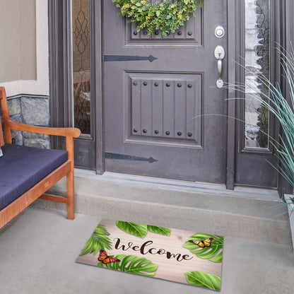 America Forever Tropical Butterflies Doormat