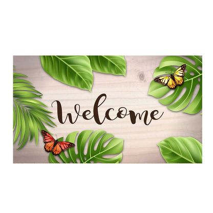 America Forever Tropical Butterflies Doormat