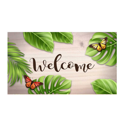 America Forever Tropical Butterflies Doormat