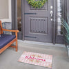 America Forever Rose Gingham Doormat