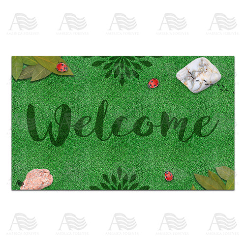 America Forever Welcome To Our Turf Doormat