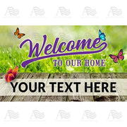America Forever Personalized Doormat - Country Porch