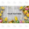 America Forever Personalized Doormat - Spring Easter