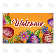 America Forever Easter Eggs Doormat