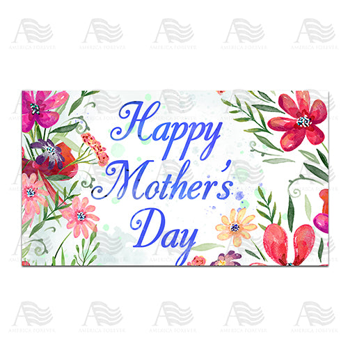 America Forever It's Your Day Mom Doormat