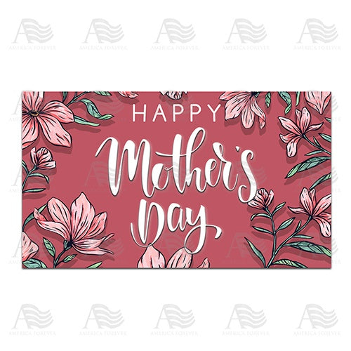 America Forever Happy Mother's Day Floral Doormat