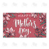 America Forever Happy Mother's Day Floral Doormat
