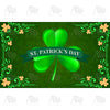 America Forever St. Patrick's Day Shamrock Doormat