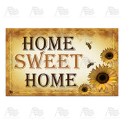 America Forever Bees And Sunflowers Doormat