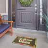 America Forever Colorful Fern Leaves Doormat