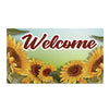 America Forever Sunflowers Doormat
