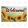 America Forever Sunflowers Doormat