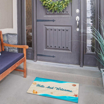 America Forever Beach Souvenirs Doormat