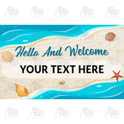 America Forever Personalized Doormat - Beach Souvenirs