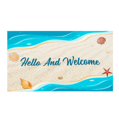 America Forever Beach Souvenirs Doormat