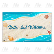 America Forever Beach Souvenirs Doormat