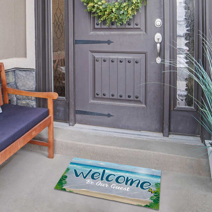 America Forever Seaside Welcome Doormat