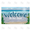 America Forever Seaside Welcome Doormat