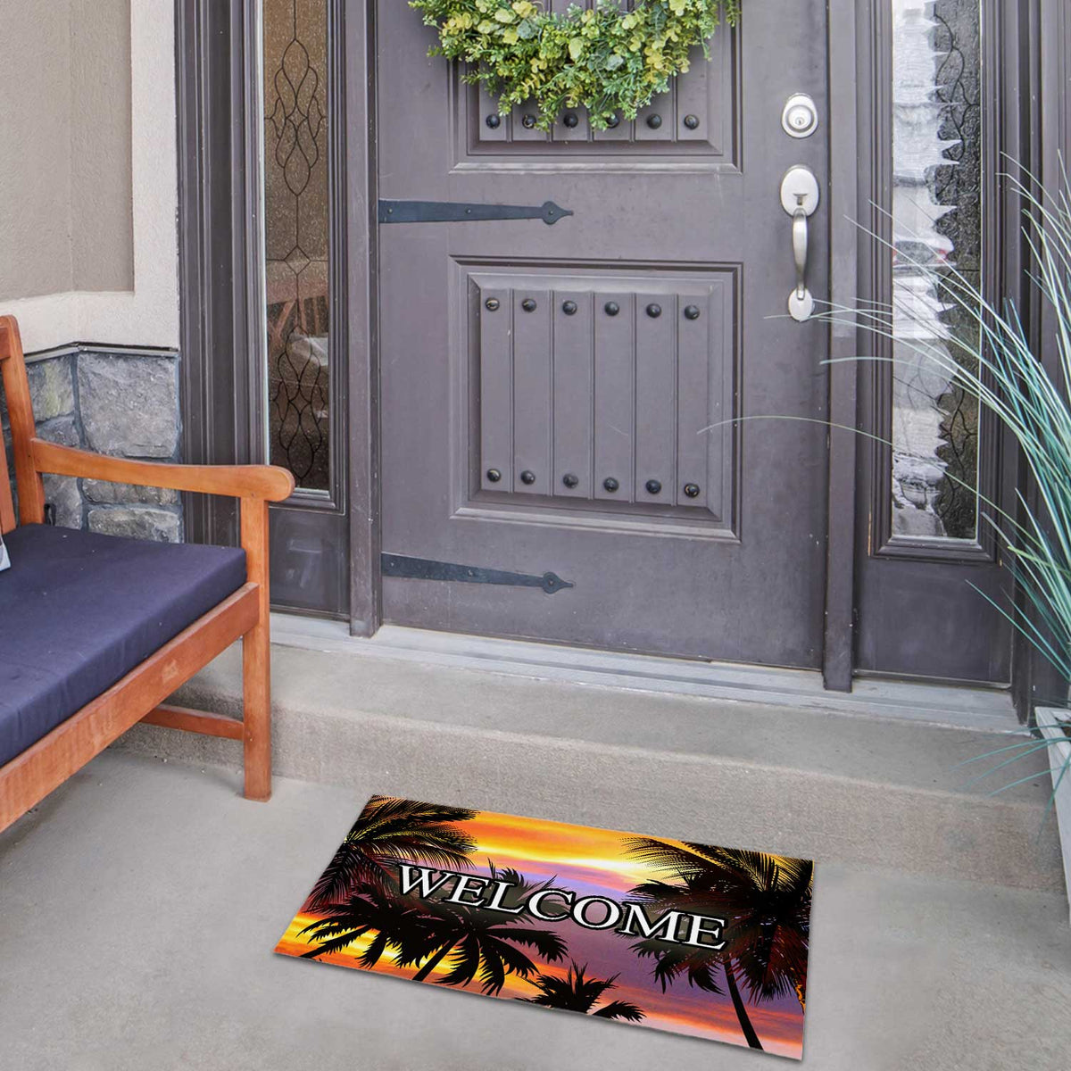 America Forever Tropical Breeze Doormat