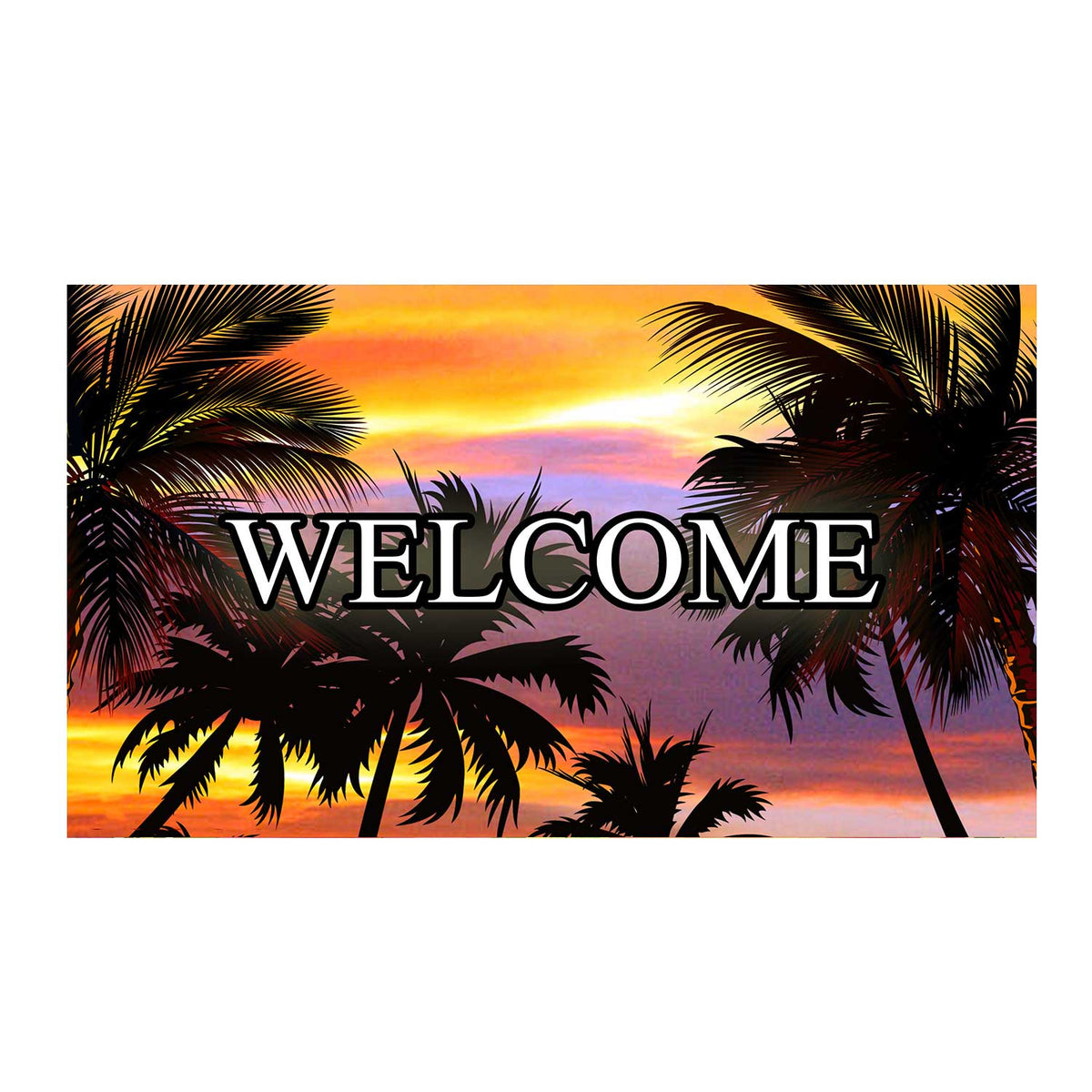 America Forever Tropical Breeze Doormat